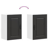 Pensile da Cucina Kalmar Nero in Legno Multistrato 853548