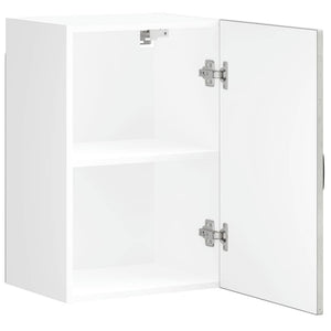 vidaXL Pensile da Cucina Kalmar Grigio Cemento in Legno Multistrato