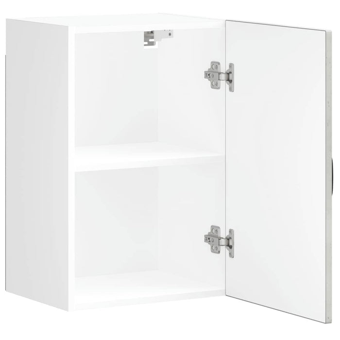 vidaXL Pensile da Cucina Kalmar Grigio Cemento in Legno Multistrato