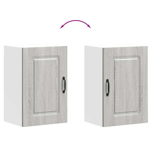 Pensile da Cucina Kalmar Grigio Sonoma in Legno Multistrato 853553