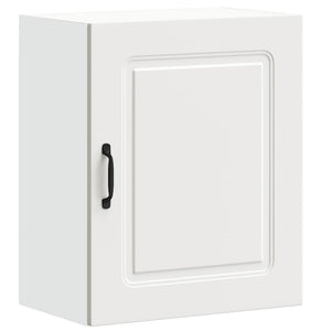 Pensile da Cucina-Mobile Cucina da Parete Kalmar Bianco in Legno Multistrato 359749