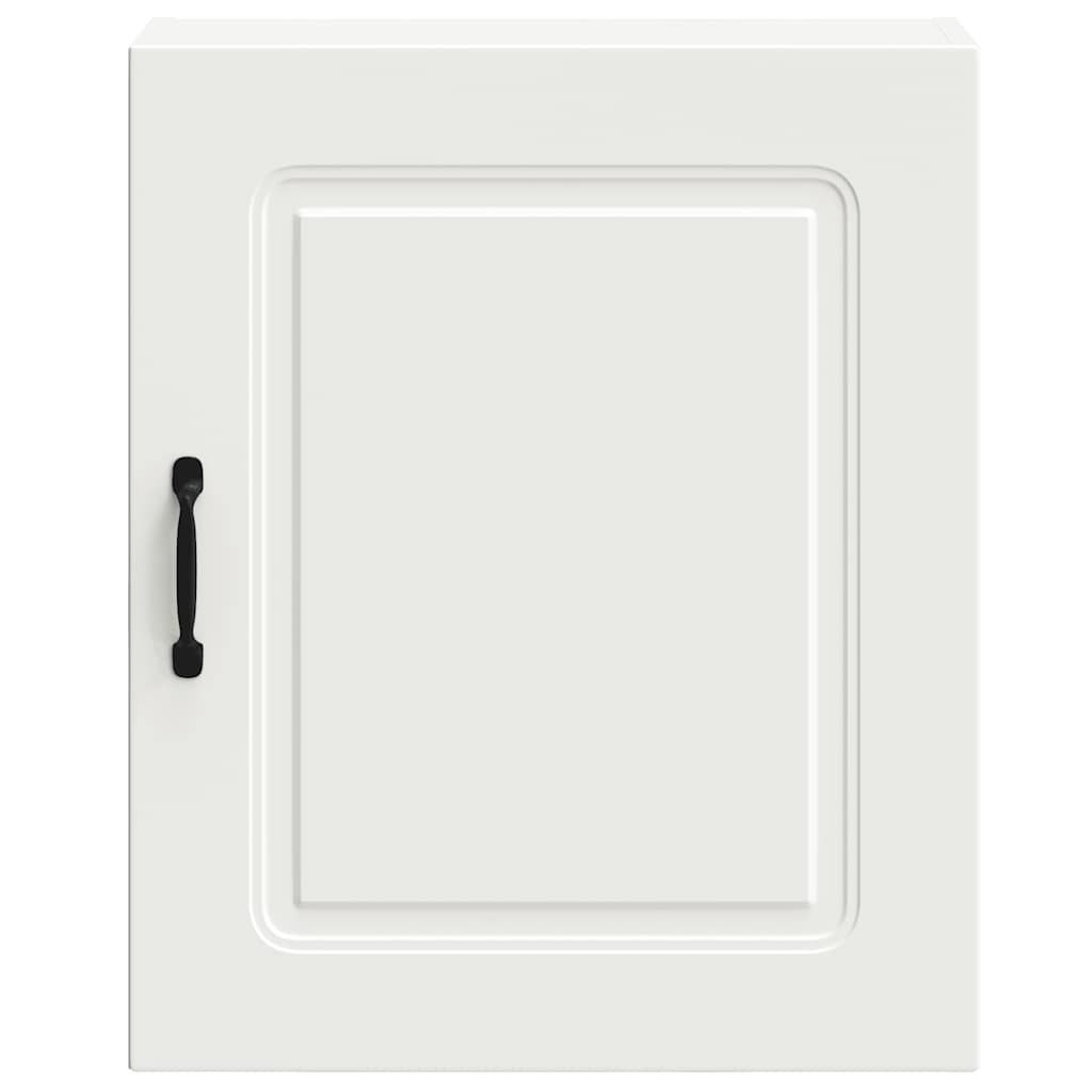 Pensile da Cucina-Mobile Cucina da Parete Kalmar Bianco in Legno Multistrato 359749