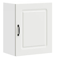 Pensili da Cucina 2 pz Kalmar Bianco in Legno Multistrato 853558