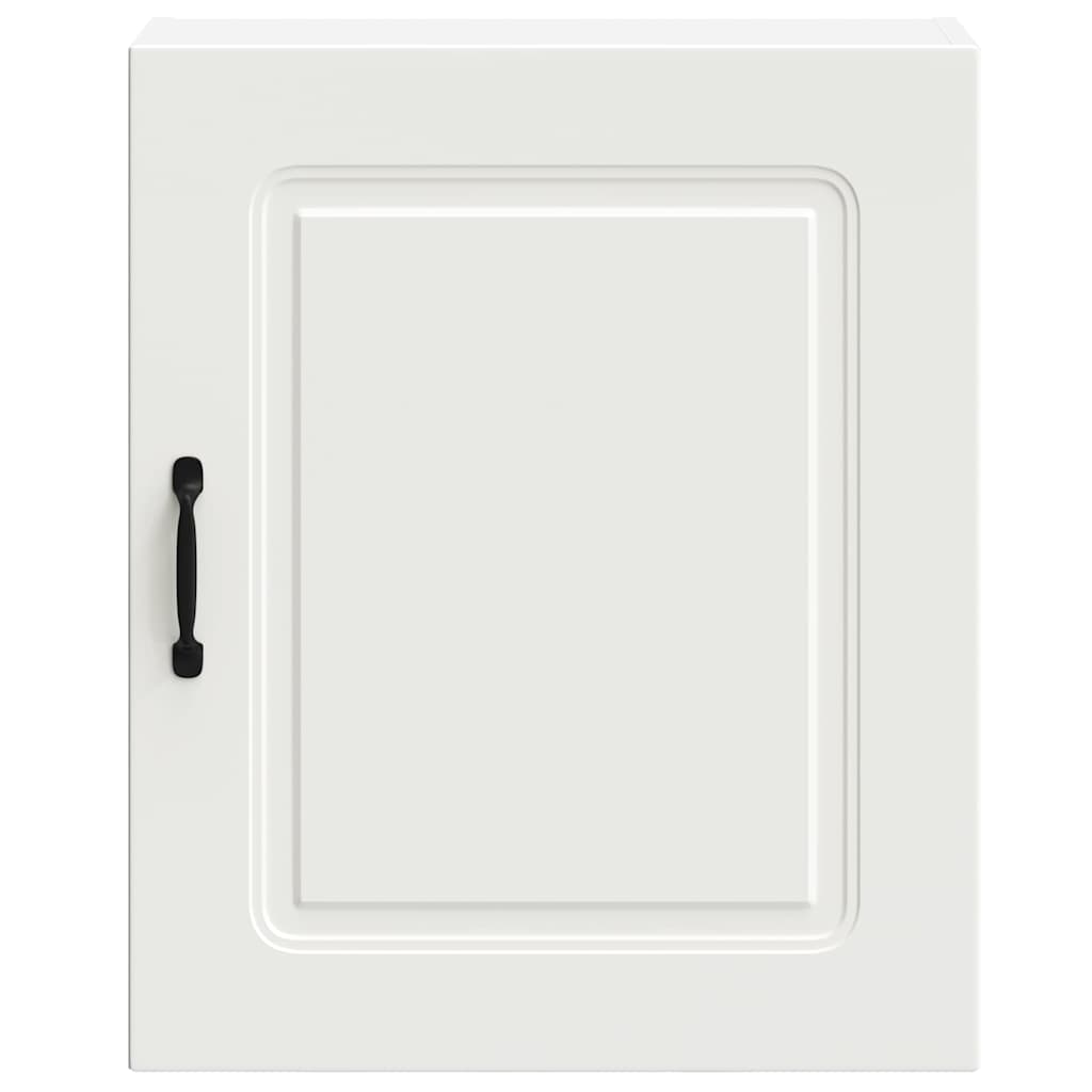 Pensili da Cucina 2 pz Kalmar Bianco in Legno Multistrato 853558