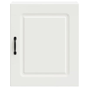 Pensili da Cucina 2 pz Kalmar Bianco in Legno Multistrato 853558