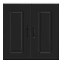 Pensile da Cucina-Armadio da cucina Kalmar Nero in Legno Multistrato 408255