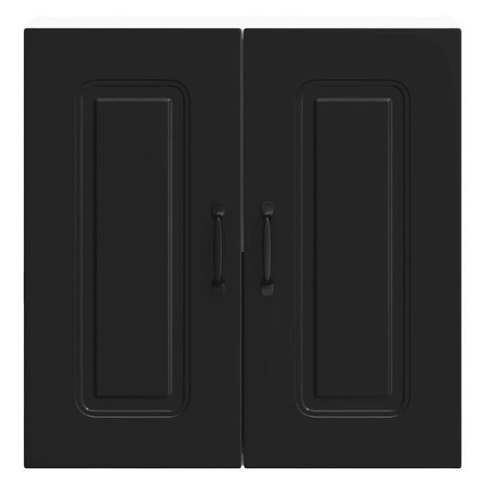 Pensile da Cucina-Armadio da cucina Kalmar Nero in Legno Multistrato 408255