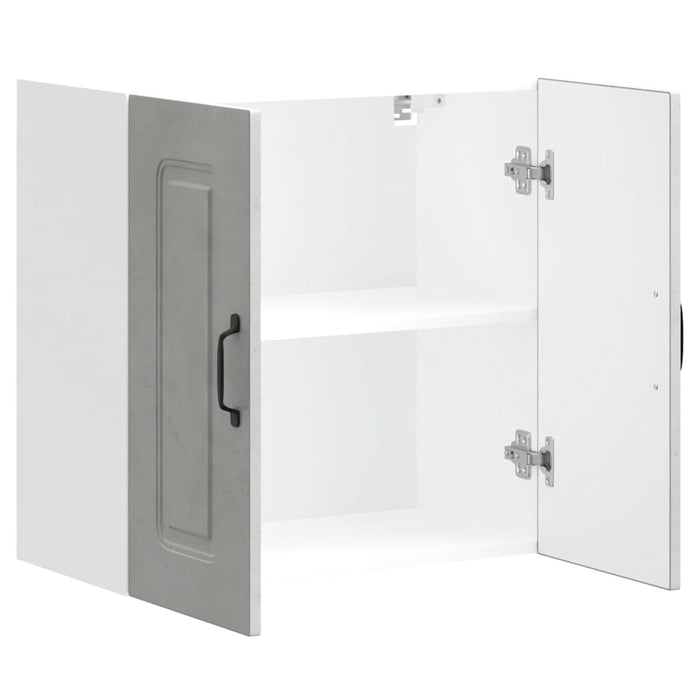 Pensile da Cucina Kalmar Grigio Cemento in Legno Multistrato 853581