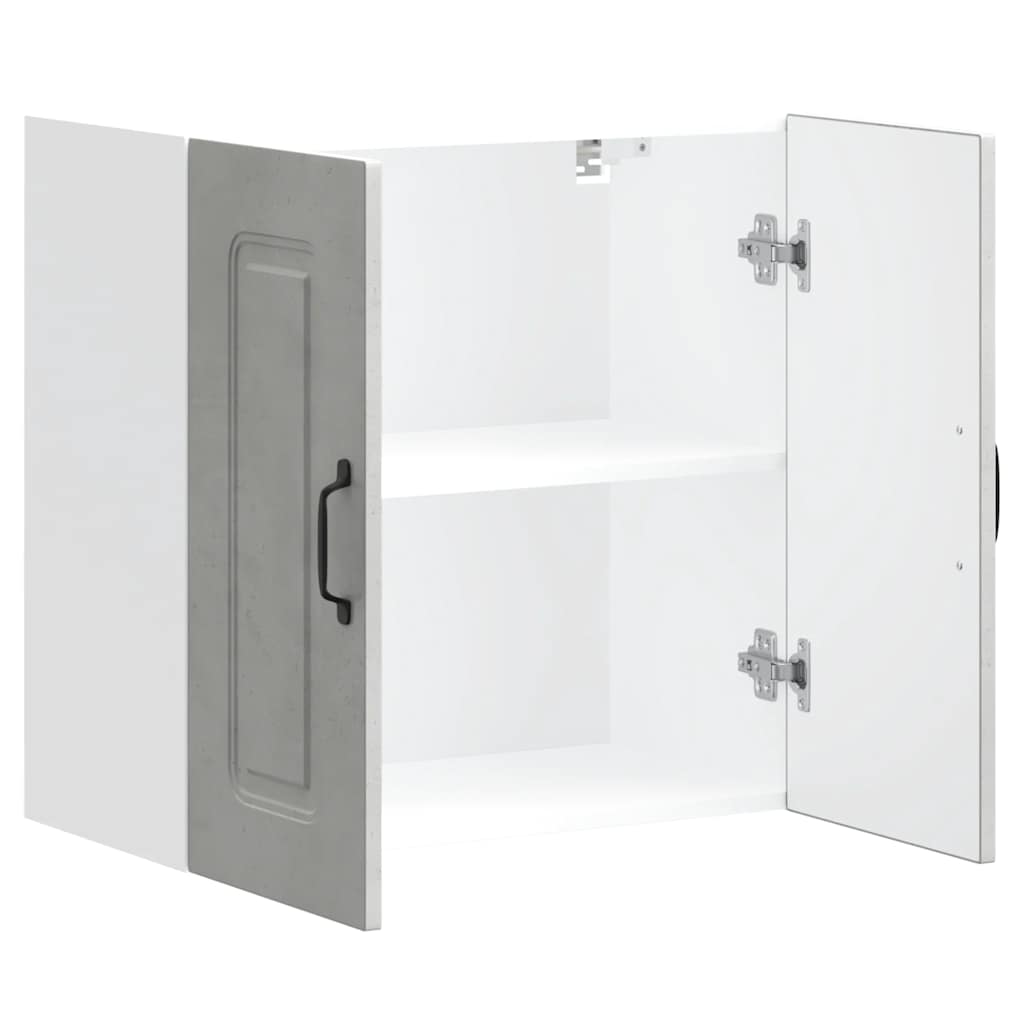 Pensile da Cucina Kalmar Grigio Cemento in Legno Multistrato