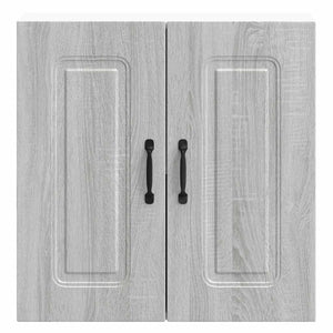 Pensile da Cucina-Mobile Cucina da Parete Kalmar Grigio Sonoma in Legno Multistrato 837222