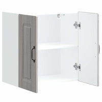 Pensile da Cucina-Mobile Cucina da Parete Kalmar Grigio Sonoma in Legno Multistrato 837222