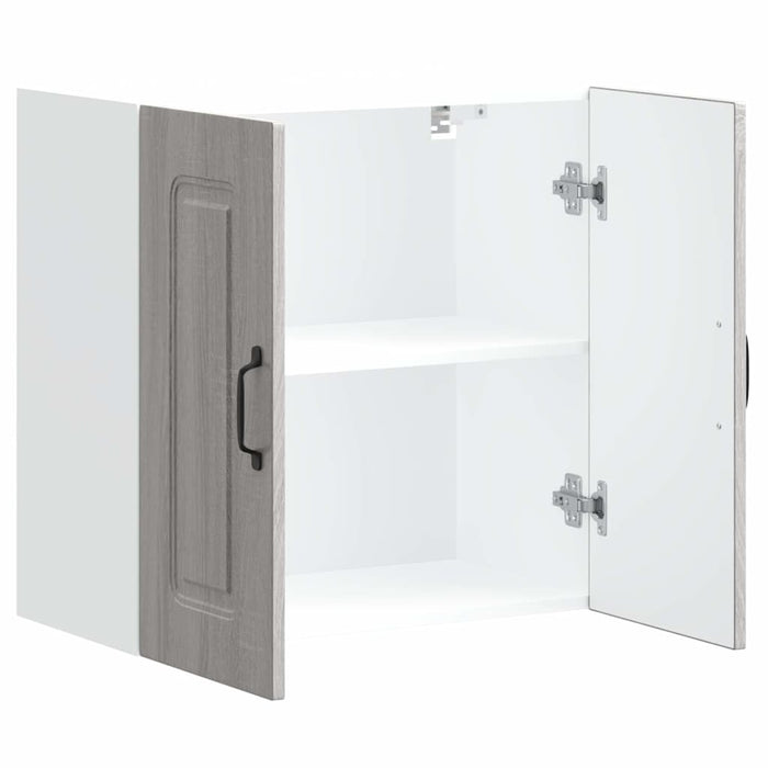 Pensile da Cucina-Mobile Cucina da Parete Kalmar Grigio Sonoma in Legno Multistrato 837222