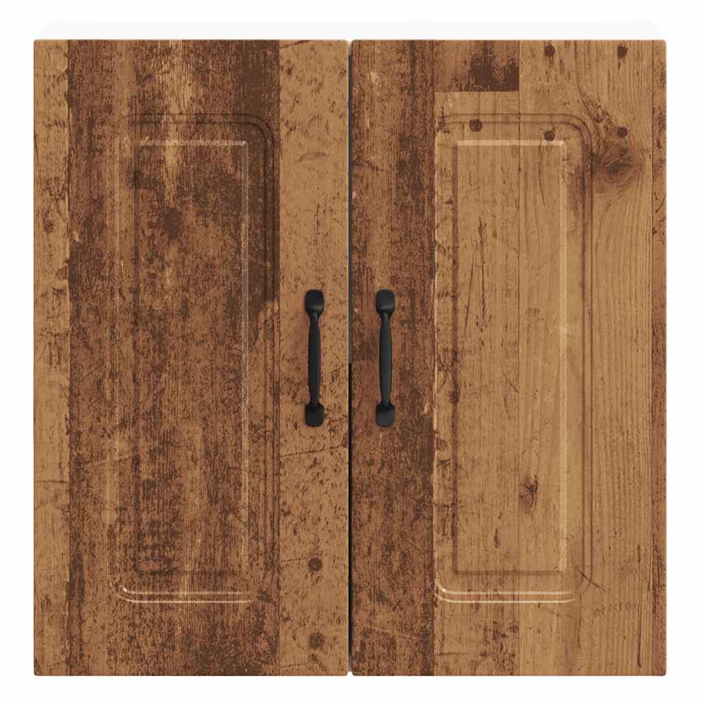 Pensile da Cucina-Mobile Cucina da Parete Kalmar Legno Vecchio in Legno Multistrato 951789