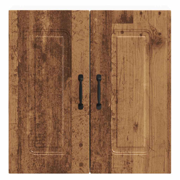 Pensile da Cucina-Mobile Cucina da Parete Kalmar Legno Vecchio in Legno Multistrato 951789