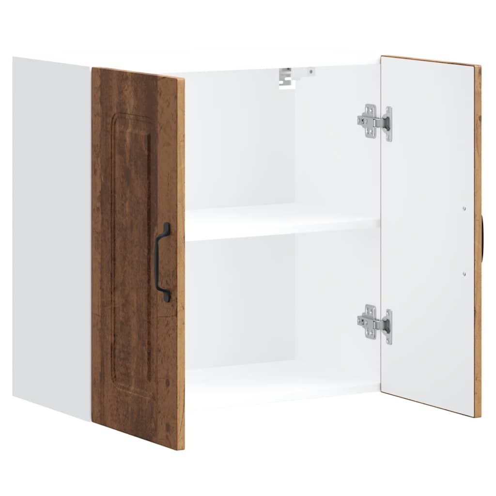 Pensile da Cucina-Mobile Cucina da Parete Kalmar Legno Vecchio in Legno Multistrato 951789