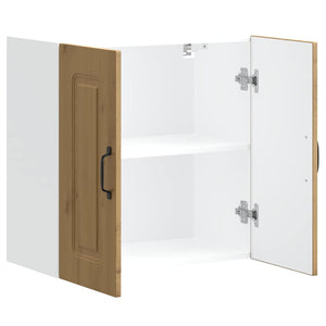 Pensile da Cucina Kalmar Rovere Artigianale Legno Multistrato 853586