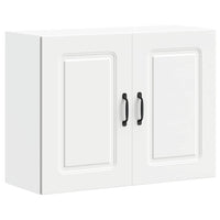 Pensile da Cucina-Mobile Cucina da Parete Kalmar Bianco in Legno Multistrato 484084