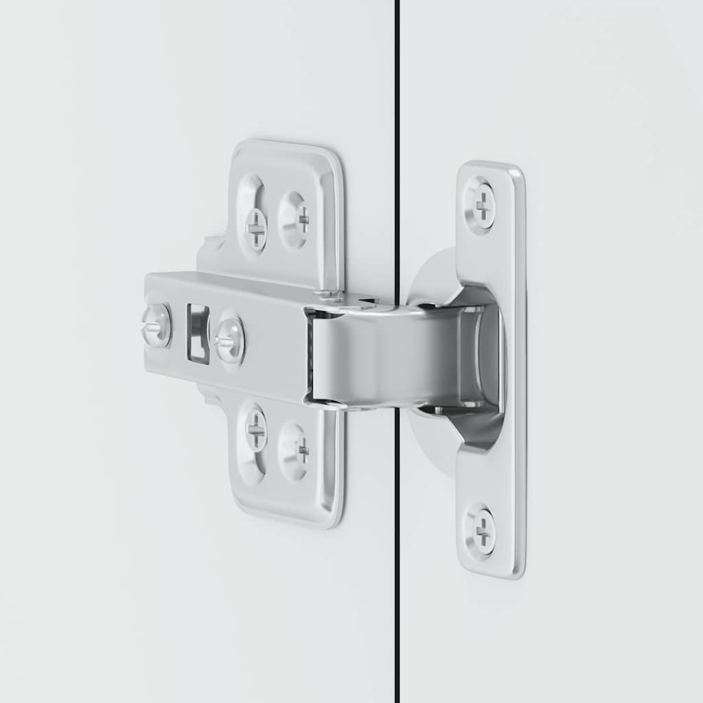 Pensile da Cucina-Mobile Cucina da Parete Kalmar Nero in Legno Multistrato 455153