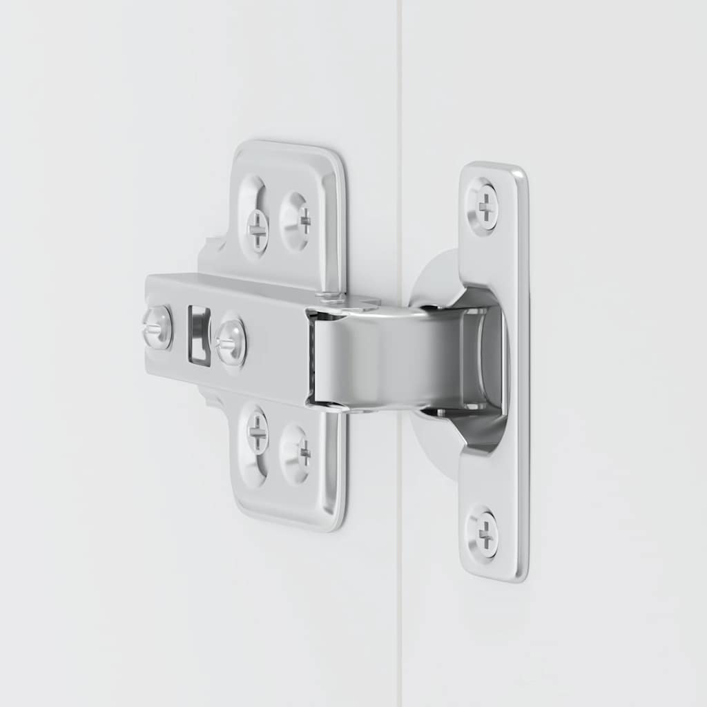 Base da Cucina Kalmar Bianco Lucido in Legno Multistrato 853589