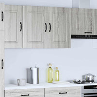 vidaXL Pensile da Cucina Kalmar Grigio Sonoma in Legno Multistrato
