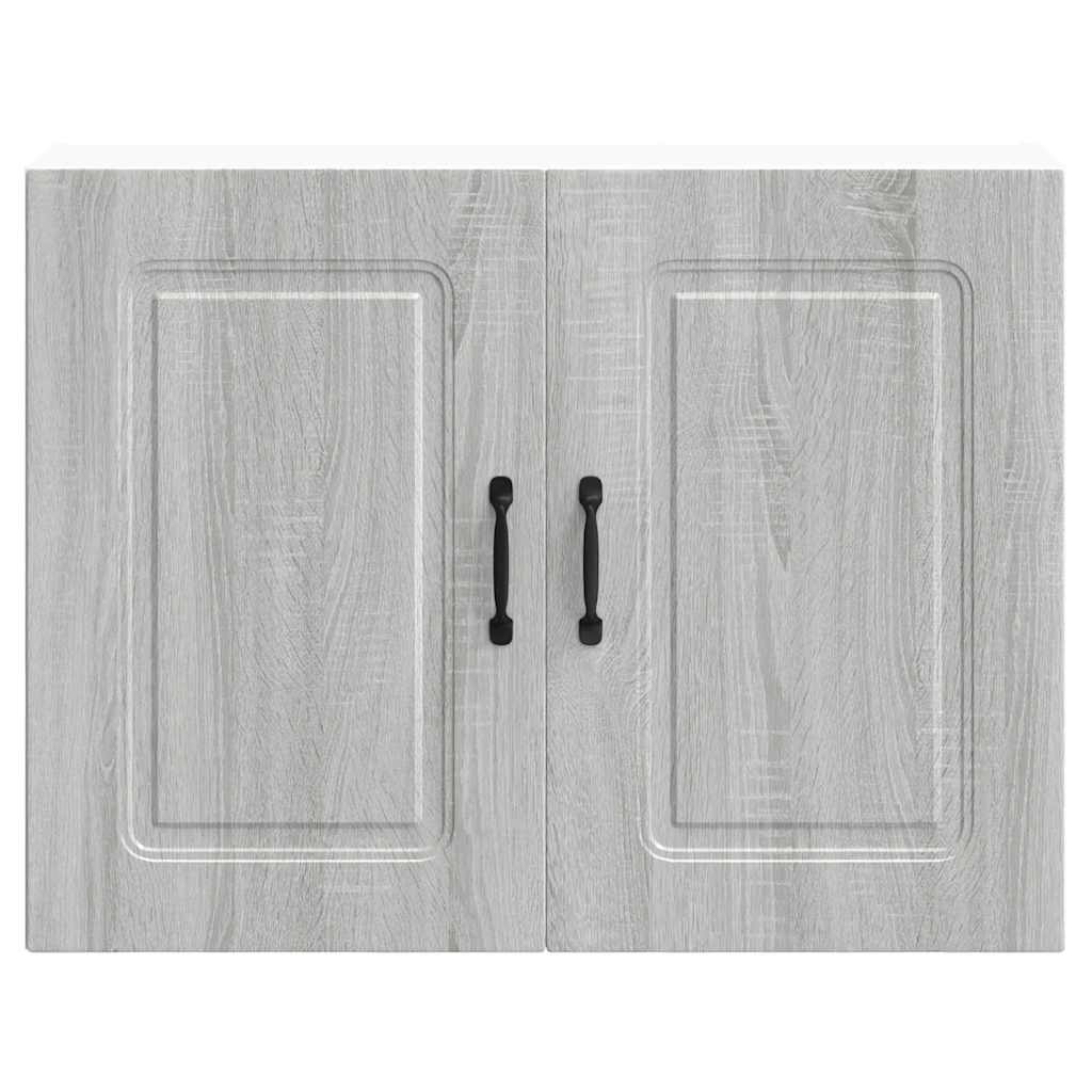 vidaXL Pensile da Cucina Kalmar Grigio Sonoma in Legno Multistrato