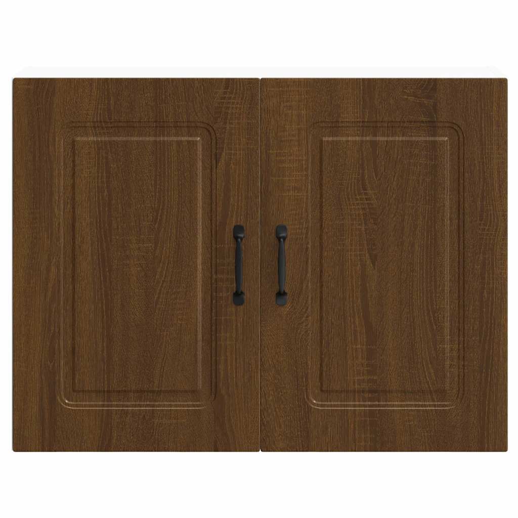 Pensile da Cucina-Mobile Cucina da Parete Kalmar Rovere Marrone in Legno Multistrato 490900