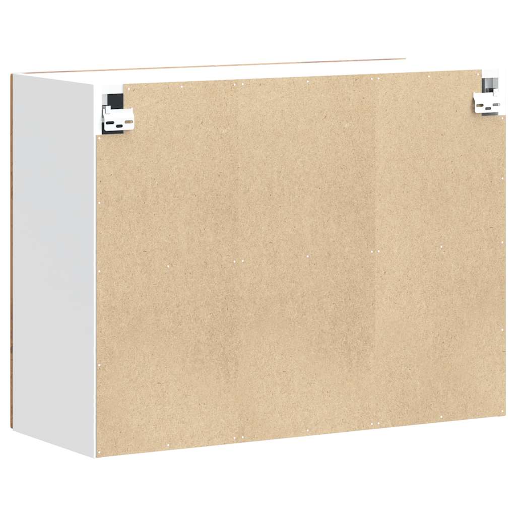 Pensile da Cucina-Mobile Cucina da Parete Kalmar Legno Vecchio in Legno Multistrato 569792