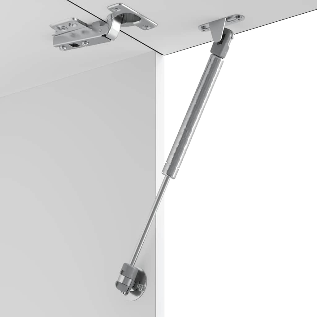 vidaXL Pensile da Cucina Kalmar Nero in Legno Multistrato