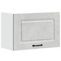 Pensile da Cucina-Mobile Cucina da Parete Kalmar Grigio Cemento in Legno Multistrato 940452