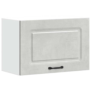 Pensile da Cucina-Mobile Cucina da Parete Kalmar Grigio Cemento in Legno Multistrato 940452