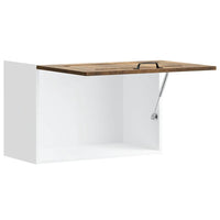 Pensile da Cucina-Mobile Cucina da Parete Kalmar Rovere Fumo in Legno Multistrato 706657