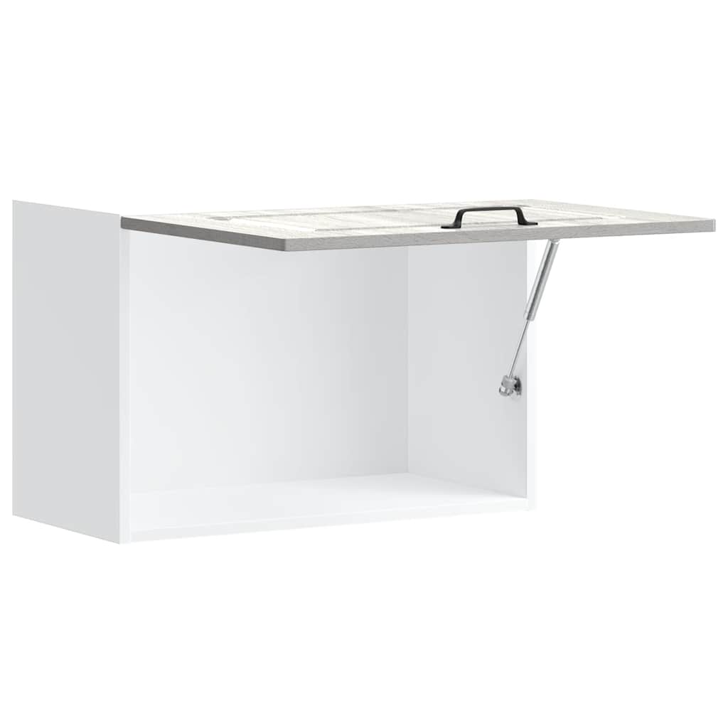 Pensile da Cucina-Mobile Cucina da Parete Kalmar Grigio Sonoma in Legno Multistrato 370801