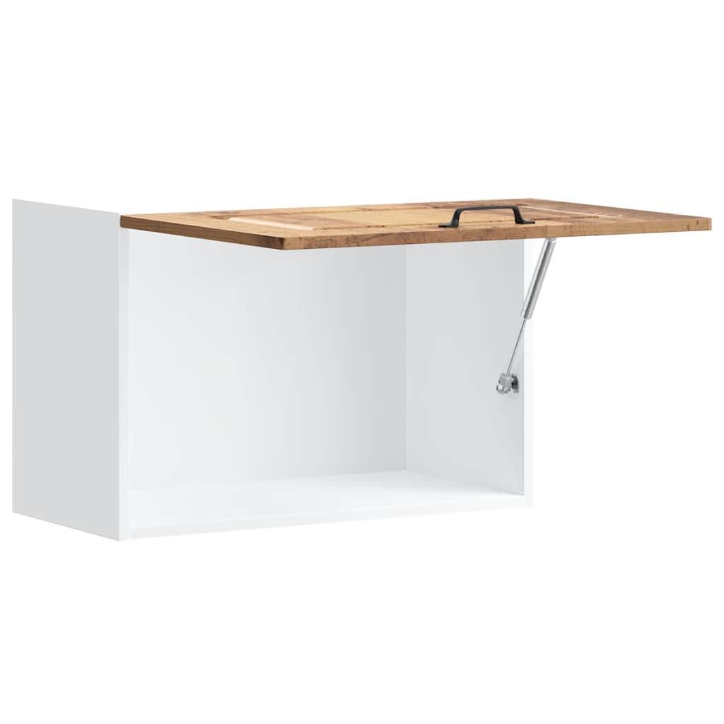 Pensile da Cucina-Mobile Cucina da Parete Kalmar Legno Vecchio in Legno Multistrato 746447