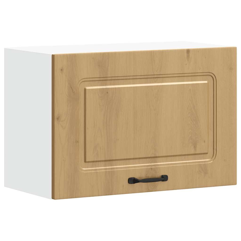 Pensile da Cucina-Mobile Cucina da Parete Kalmar Rovere Artigianale Legno Multistrato 786975