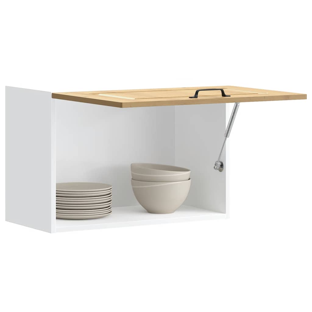 Pensile da Cucina-Mobile Cucina da Parete Kalmar Rovere Artigianale Legno Multistrato 786975