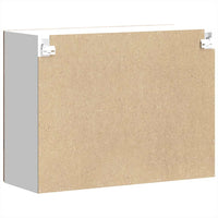 Pensile da Cucina con Porta in Vetro-Mobile Cucina da Parete Kalmar Legno Vecchio 790066