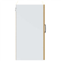 vidaXL Pensile da Cucina con Porta in Vetro Kalmar Rovere Artigianale