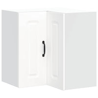 Pensile da Cucina ad Angolo Kalmar Bianco in Legno Multistrato 853617