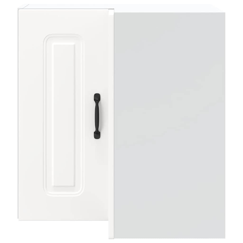 Pensile da Cucina ad Angolo Kalmar Bianco in Legno Multistrato 853617