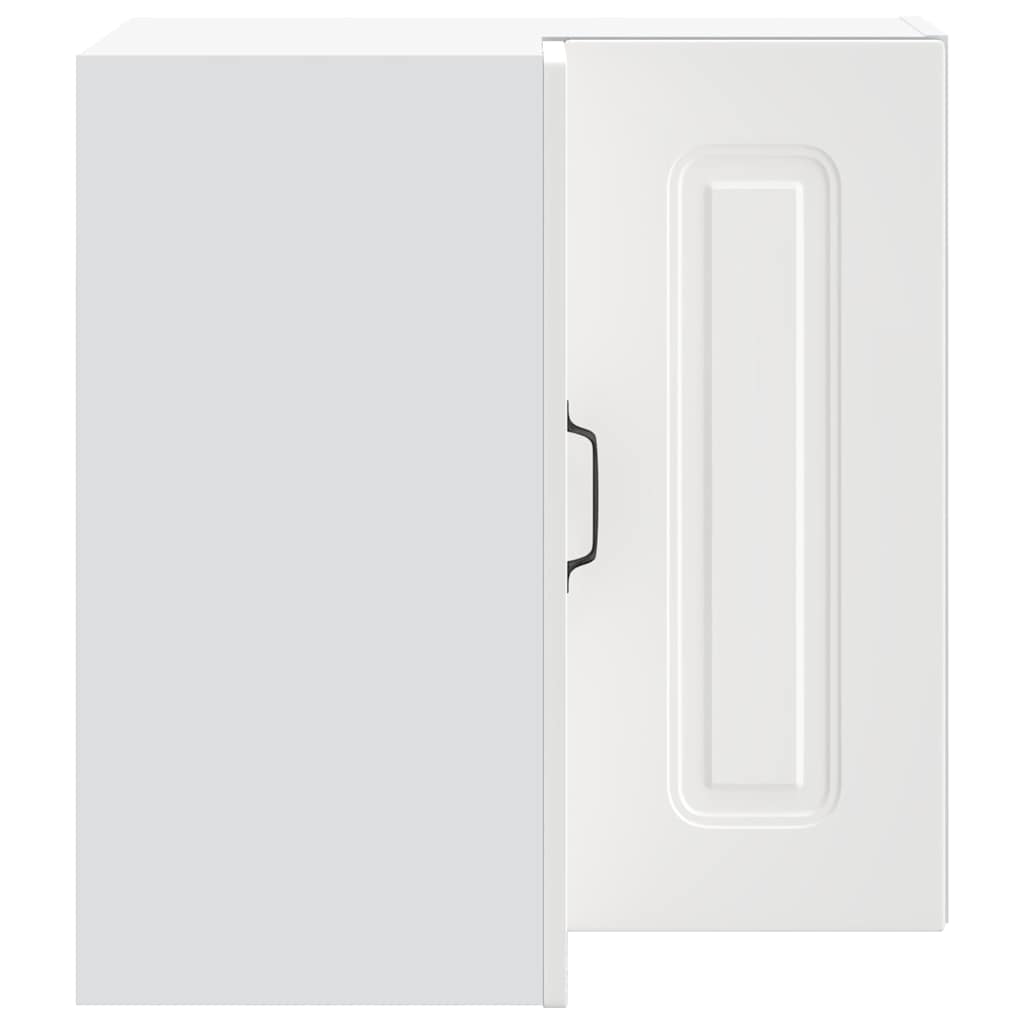 Pensile da Cucina ad Angolo Kalmar Bianco in Legno Multistrato 853617