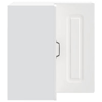 Pensile da Cucina ad Angolo Kalmar Bianco in Legno Multistrato 853617