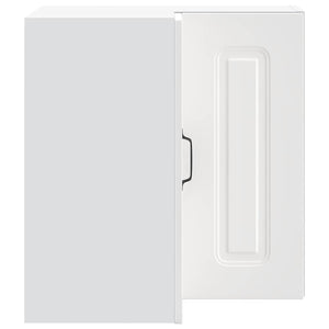 Pensile da Cucina ad Angolo Kalmar Bianco in Legno Multistrato 853617