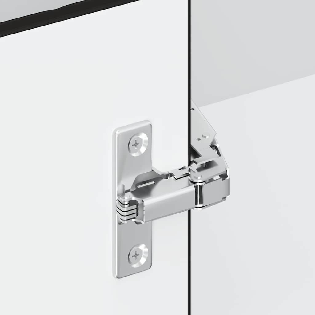 Pensile da Cucina ad Angolo Kalmar Nero in Legno Multistrato 853618