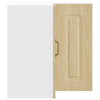 Pensile da Cucina ad Angolo-Mobile Cucina da Parete Kalmar Rovere Sonoma in Truciolato