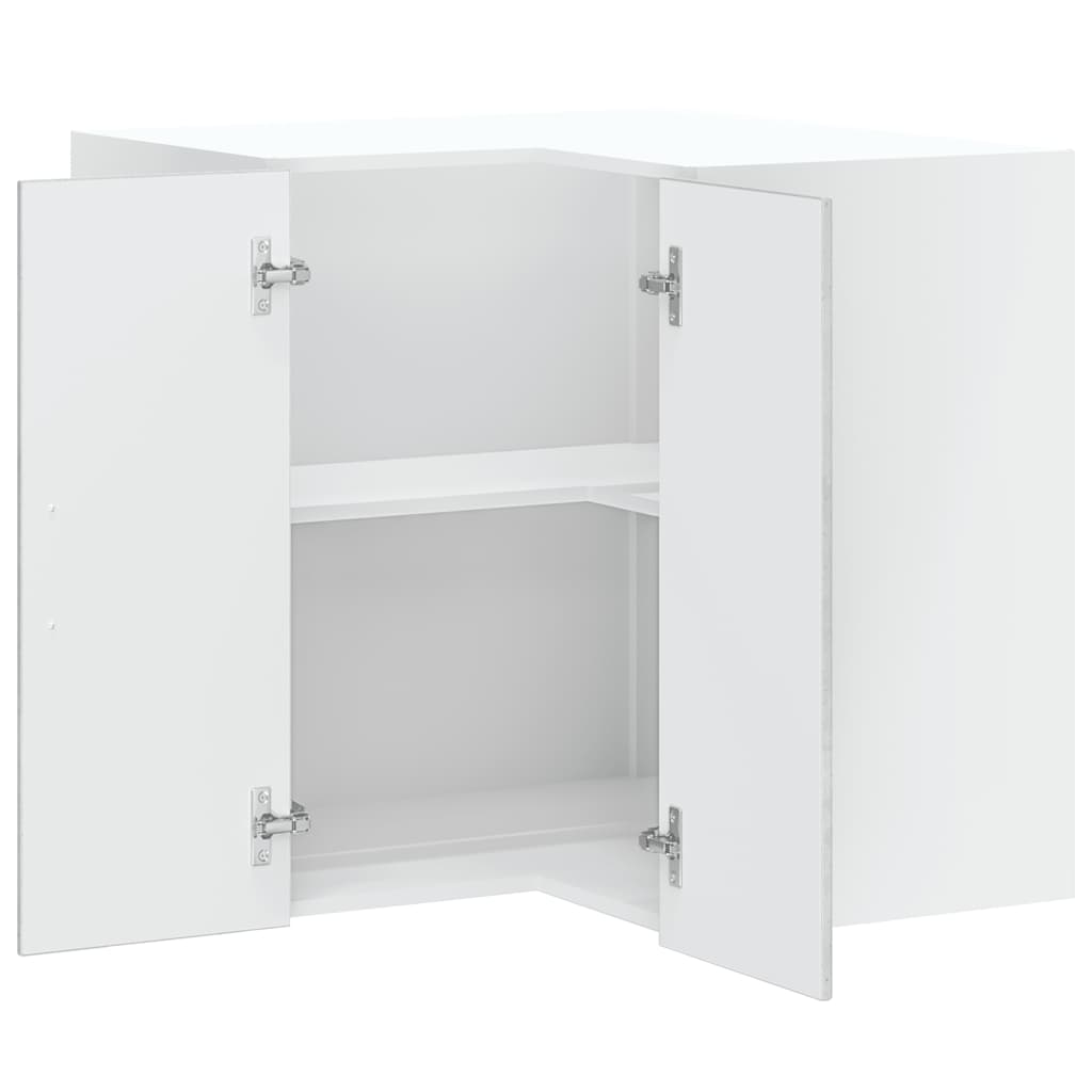 Pensile da Cucina ad Angolo Kalmar Grigio Cemento in Truciolato 853621