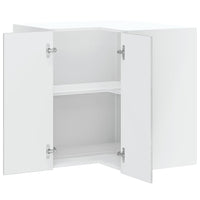 Pensile da Cucina ad Angolo Kalmar Grigio Cemento in Truciolato 853621