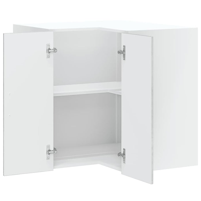 Pensile da Cucina ad Angolo Kalmar Grigio Cemento in Truciolato 853621