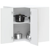 Pensile da Cucina ad Angolo Kalmar Grigio Cemento in Truciolato 853621