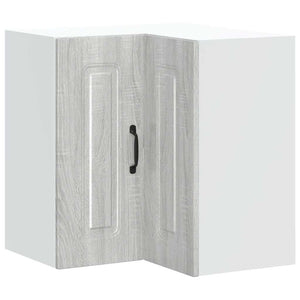 Pensile da Cucina ad Angolo Kalmar Grigio Sonoma in Truciolato 853623