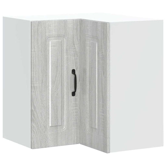 Pensile da Cucina ad Angolo Kalmar Grigio Sonoma in Truciolato 853623